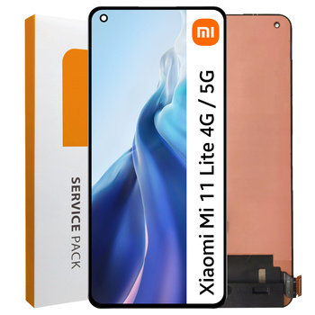Wyświetlacz do Xiaomi Mi 11 Lite 4G / 5G Ekran LCD Oryginał Zila M2101K9AG