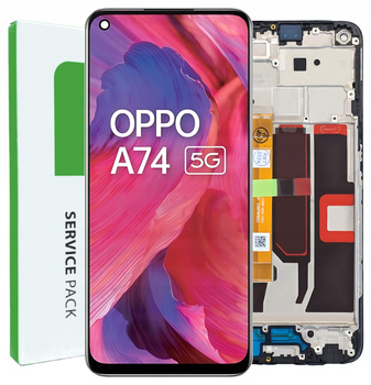 Wyświetlacz do Oppo A74 5G Ekran LCD Ramka Oryginał Zila CPH2197