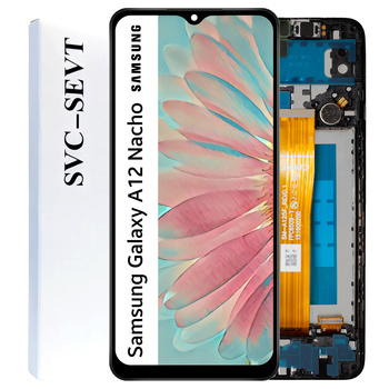 Wyświetlacz do Samsung A12 Nacho Ekran LCD Ramka Oryginał Zila SM-A127F