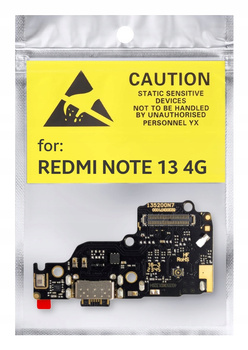ORYGINAŁ PŁYTKA GNIAZDO ŁADOWANIA USB ZŁĄCZE DO XIAOMI REDMI NOTE 13 4G