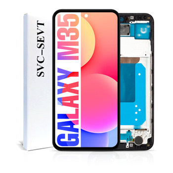 Wyświetlacz do Samsung Galaxy M35 Ekran LCD Ramka Oryginał Zila SM-M356B