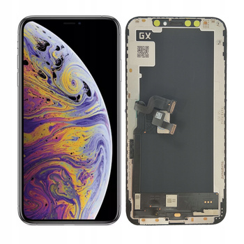 Wyświetlacz do iPhone XS GX OLED Ekran LCD A2097 A1920 +Uszczelka