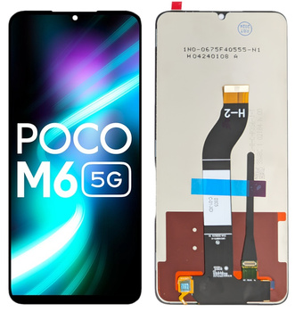 Wyświetlacz do Xiaomi Poco M6 5G Ekran LCD 23128PC33I