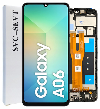 Wyświetlacz do Samsung Galaxy A06 4G Ekran LCD Ramka Oryginał Zila SM-A065F