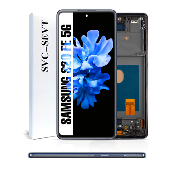 Oryginał Zila do Samsung Galaxy S20 FE 5G Wyświetlacz z Ramka LCD Dotyk