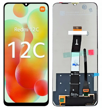 WYŚWIETLACZ EKRAN LCD DO XIAOMI REDMI 12C 22120RN86G 22120RN86I 22126RN91Y