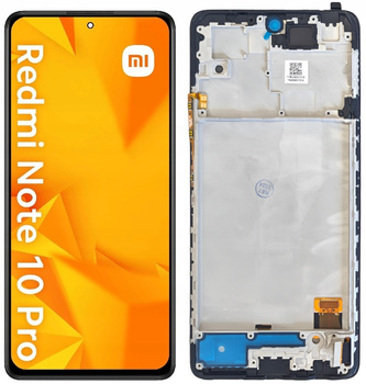 WYŚWIETLACZ EKRAN LCD DO XIAOMI REDMI NOTE 10 PRO OLED RAMKA M2101K6G