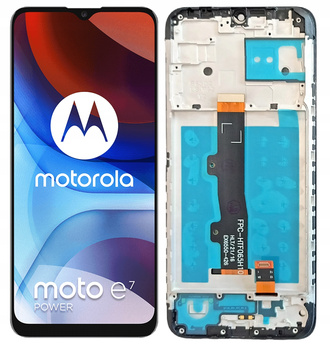 Wyświetlacz do Motorola Moto E7 Power Ekran LCD Ramka PAMH0001IN PAMH0010IN