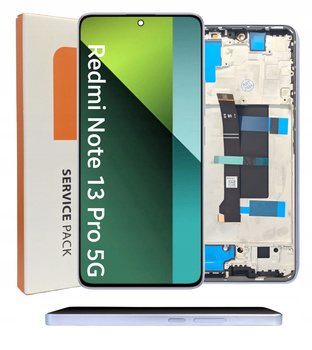 Wyświetlacz do Xiaomi Redmi Note 13 Pro 5G Ekran LCD Ramka Oryginał Zila