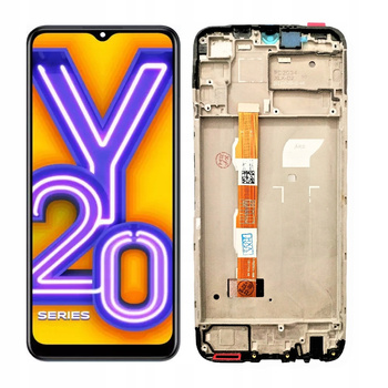 WYŚWIETLACZ EKRAN LCD DO VIVO Y20i RAMKA