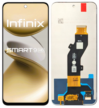 Wyświetlacz do Infinix Smart 9 HD LCD Samodzielna Wymiana Naprawa X6532C