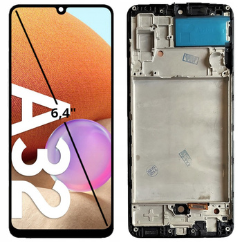 WYŚWIETLACZ EKRAN LCD DO SAMSUNG A32 4G OLED DUŻA POWIERZCHNIA EKRANU RAMKA