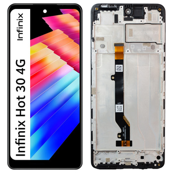 Wyświetlacz do Infinix Hot 30 4G Ekran LCD Ramka X6831