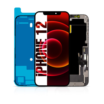 Wyświetlacz do iPhone 12 / 12 Pro Ekran LCD Incell A2172 A2407 +Uszczelka