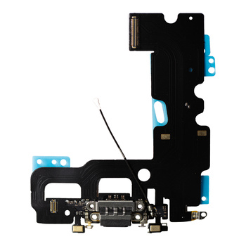 Taśma Ładowania do Apple iPhone 7 USB Lightning Czarna Złącze A1660 A1778