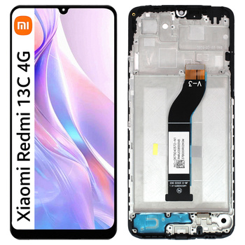 Wyświetlacz do Xiaomi Redmi 13C 5G Ekran LCD Ramka 23124RN87G 23124RN87I