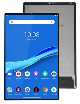 ORYGINAŁ LCD WYŚWIETLACZ DOTYK DO LENOVO TAB M10 FHD PLUS TB-X606F CZARNY