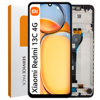 Wyświetlacz do Xiaomi Redmi 13C 4G Ekran LCD Ramka Oryginał Zila 23124RN87G
