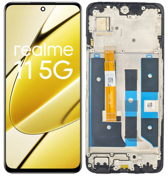 WYŚWIETLACZ EKRAN LCD DO REALME 11 5G RAMKA