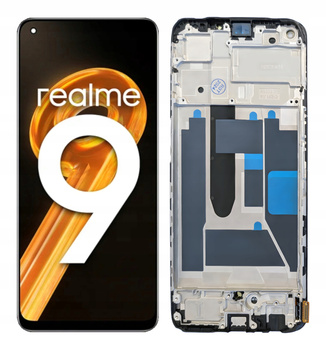 WYŚWIETLACZ EKRAN LCD DO REALME 9 4G OLED DUŻA POWIERZCHNIA RAMKA RMX3521