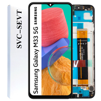 Wyświetlacz do Samsung Galaxy M33 5G Ekran LCD Ramka Oryginał Zila SM-M336B