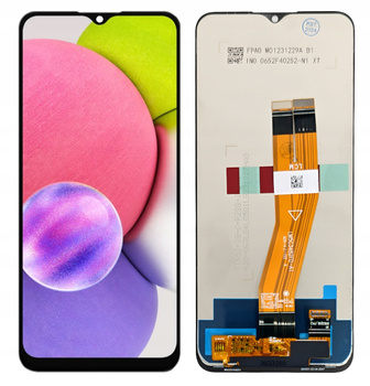 Wyświetlacz do Samsung Galaxy A03S Ekran LCD SM-A037F SM-A037G 162mm