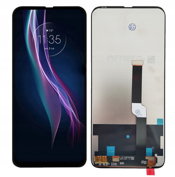 Wyświetlacz do Motorola One Fusion Plus Ekran LCD Ramka Czarna PAKF0002IN