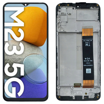 WYŚWIETLACZ EKRAN LCD DO SAMSUNG GALAXY M23 5G RAMKA SM-M236B SM-M236L