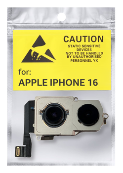 Tylny Aparat do Apple iPhone 16 Kamera Tył Oryginał Zila A3287 A3081 A3286