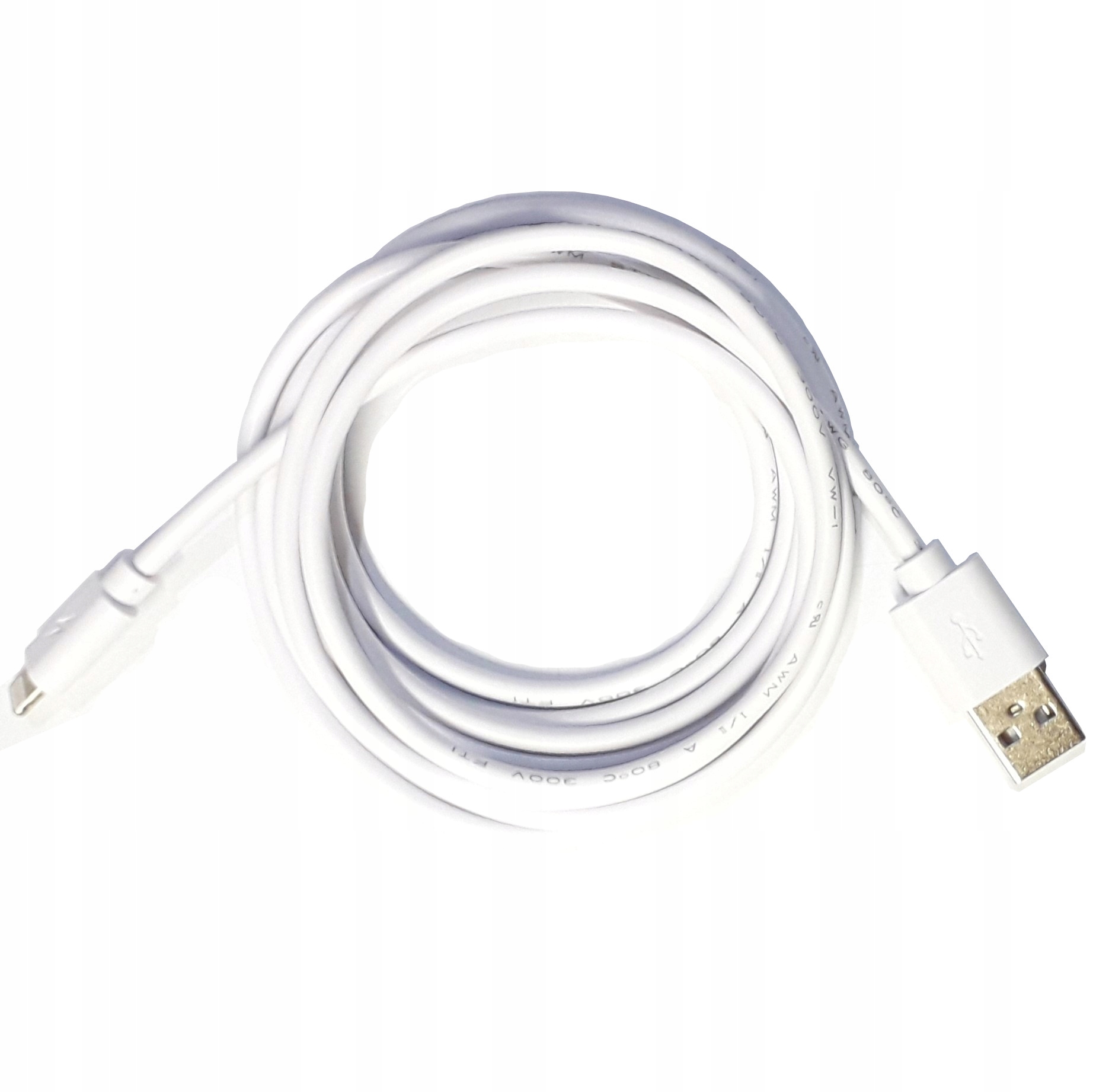 KABEL ŁADOWANIA USB LIGHTNING SZYBKIE ŁADOWANIE 2M