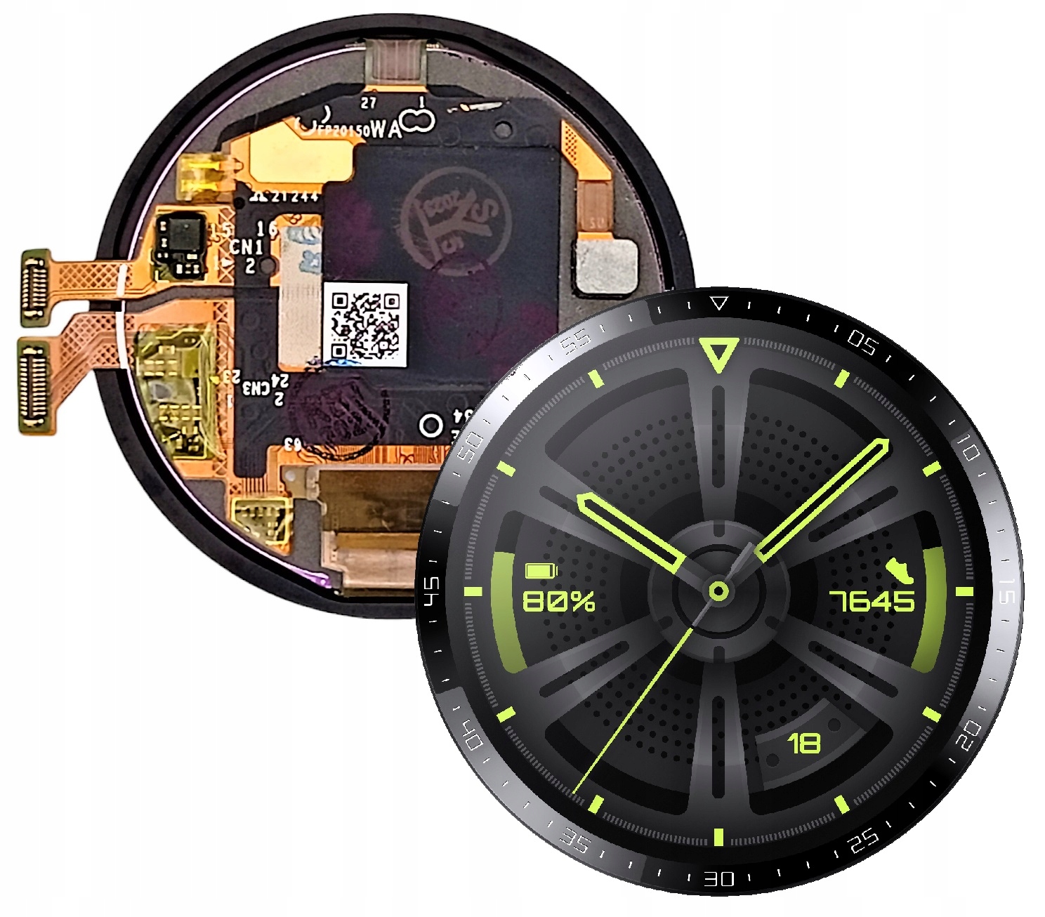 ORYGINAŁ LCD WYŚWIETLACZ EKRAN DOTYK DO HUAWEI WATCH GT 3 JPT-B19