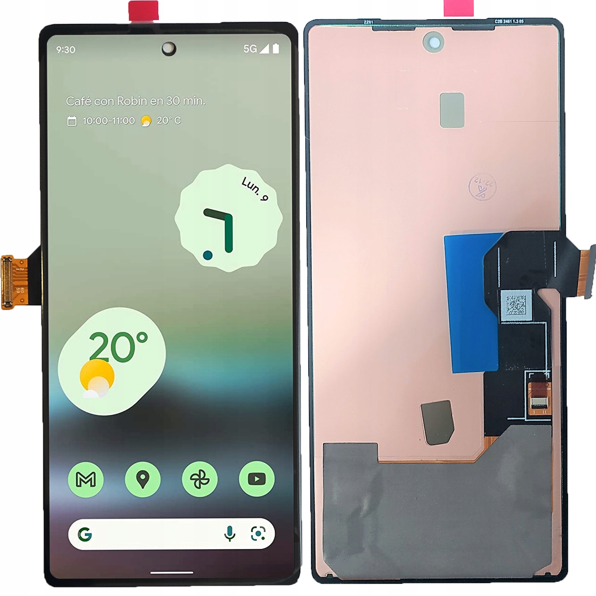 ORYGINAŁ WYŚWIETLACZ EKRAN LCD DO GOOGLE PIXEL 6A