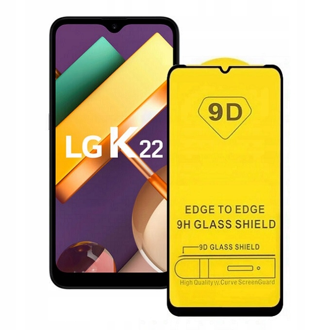 SZKŁO HARTOWANE PEŁNY EKRAN do LG K22