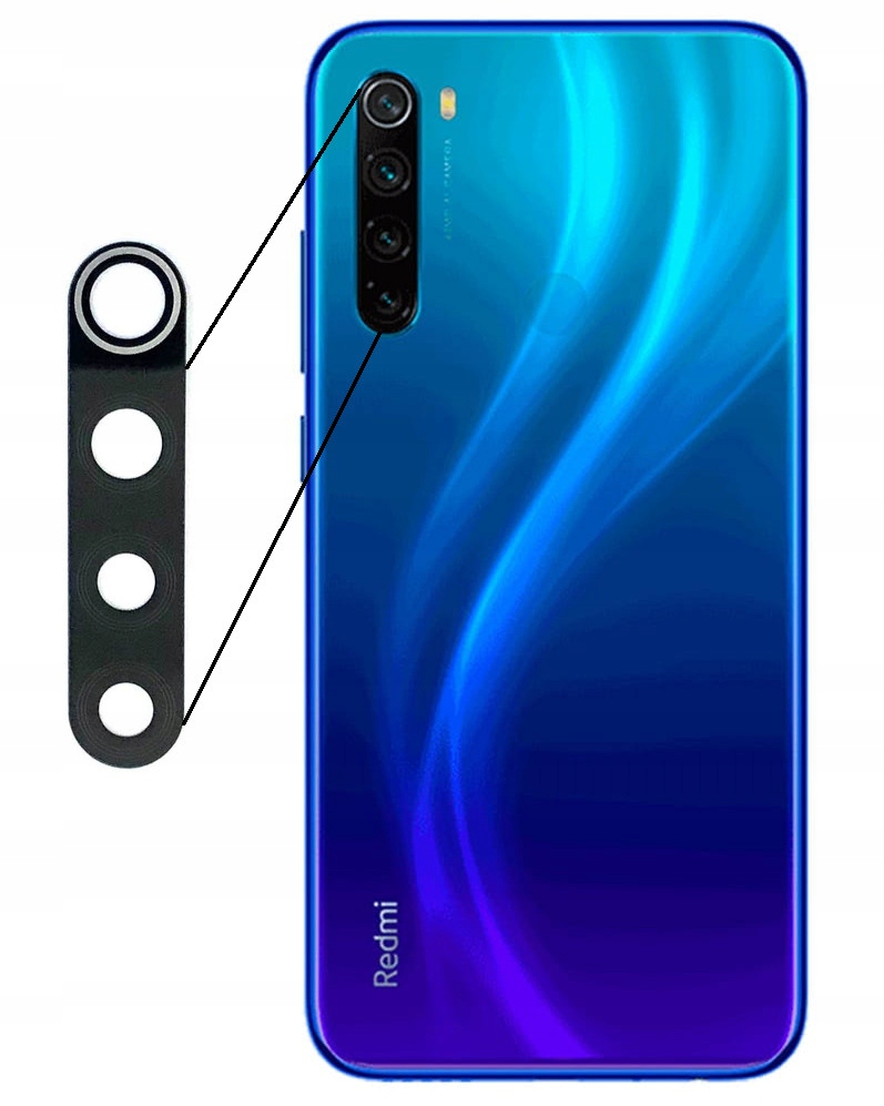 SZYBKA SZKŁO OSŁONA APARATU DO XIAOMI NOTE 8