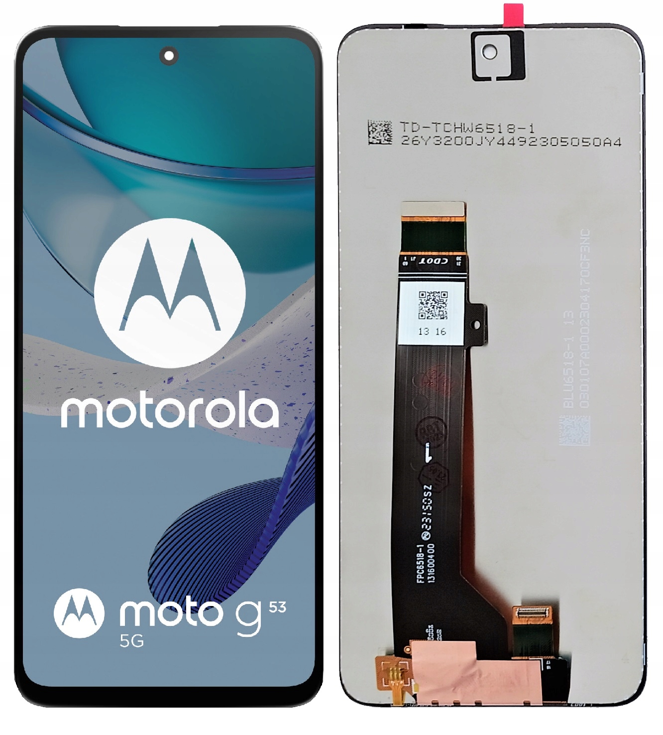 WYŚWIETLACZ EKRAN LCD DO MOTOROLA G53