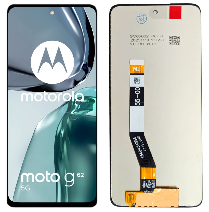 WYŚWIETLACZ EKRAN LCD DO MOTOROLA G62 5G