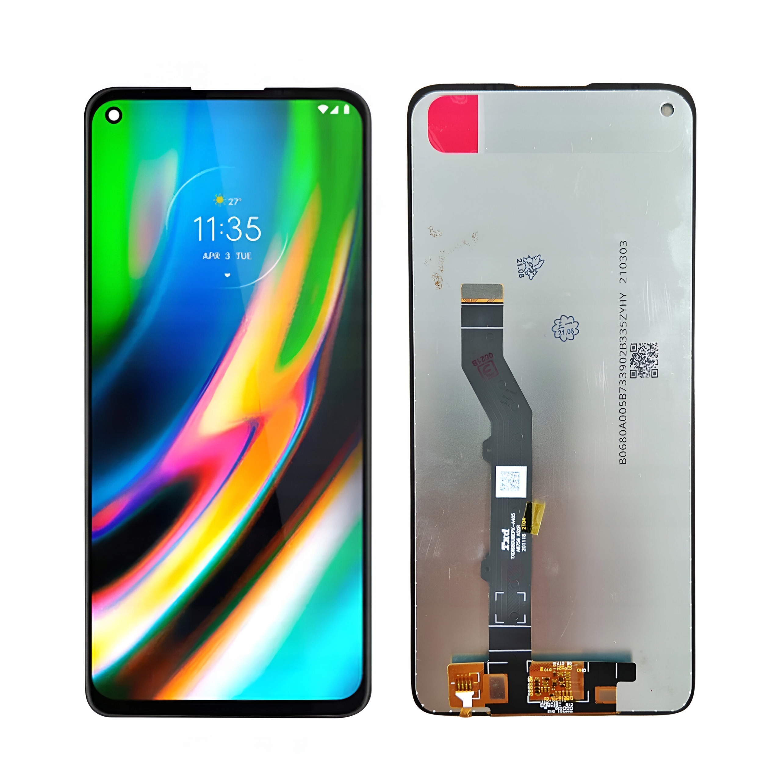 WYŚWIETLACZ EKRAN LCD DO MOTOROLA G9 PLUS