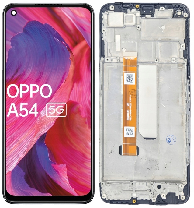 WYŚWIETLACZ EKRAN LCD DO OPPO A54 5G RAMKA