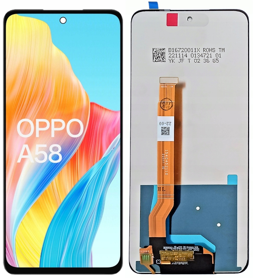 WYŚWIETLACZ EKRAN LCD DO OPPO A58 4G