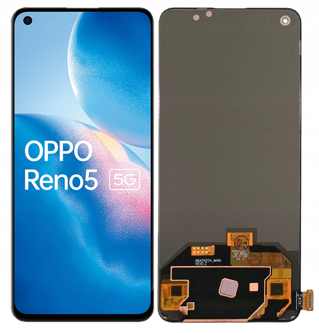 WYŚWIETLACZ EKRAN LCD DO OPPO RENO5 5G OLED