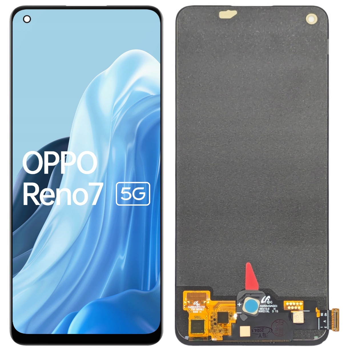 WYŚWIETLACZ EKRAN LCD DO OPPO RENO7 5G OLED