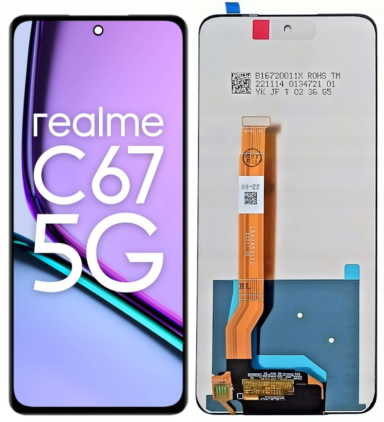 WYŚWIETLACZ EKRAN LCD DO REALME C67 5G