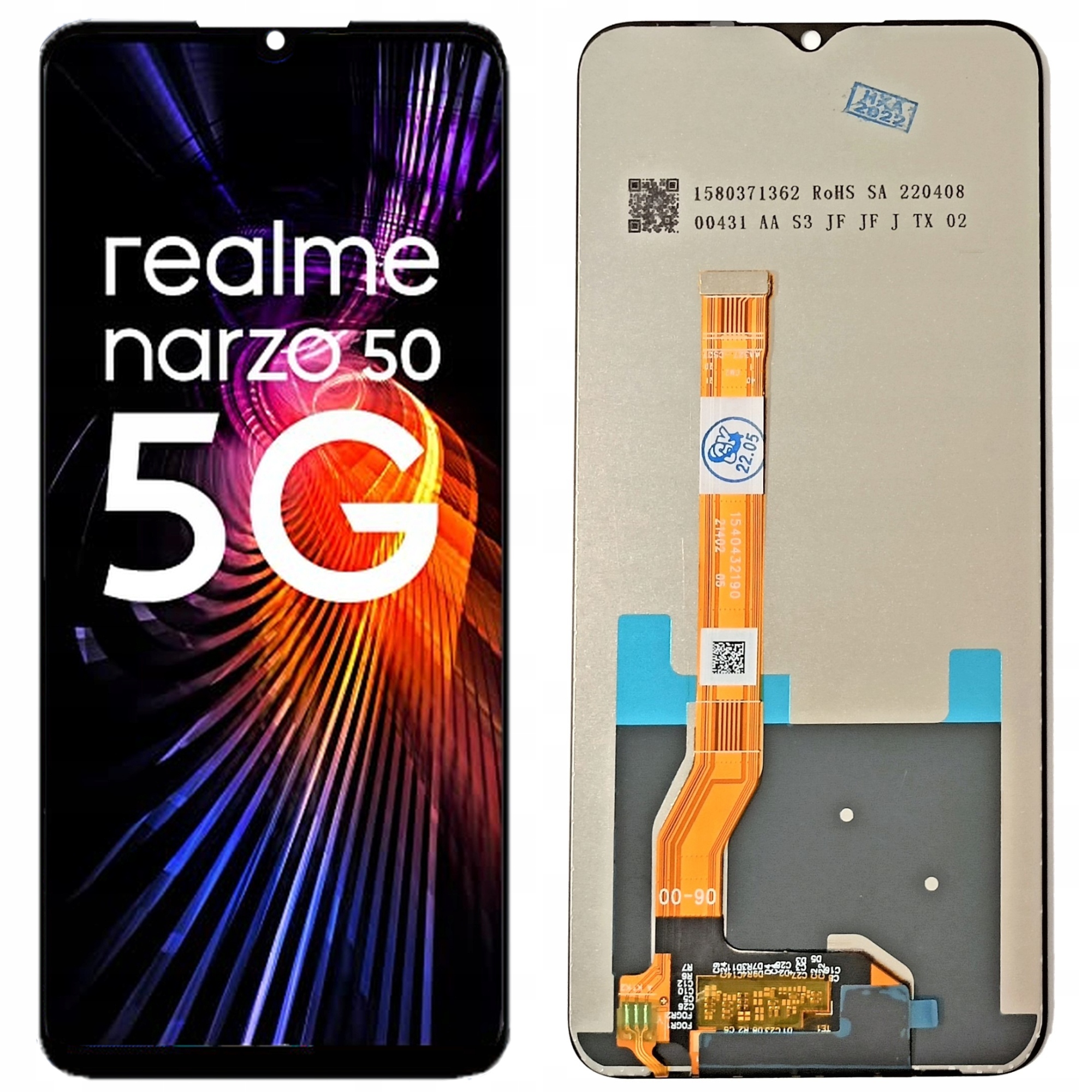 WYŚWIETLACZ EKRAN LCD DO REALME NARZO 50 5G