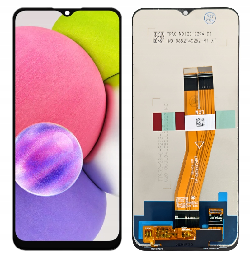 WYŚWIETLACZ EKRAN LCD DO SAMSUNG A03S 162MM