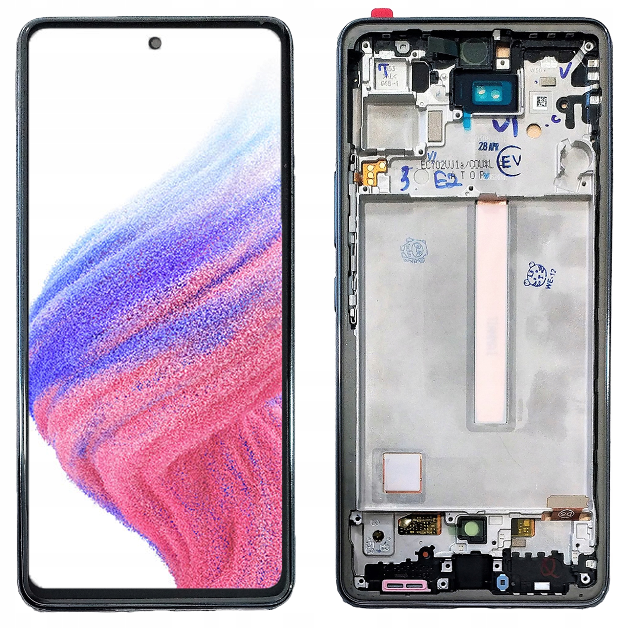 WYŚWIETLACZ EKRAN LCD DO SAMSUNG A53 INCELL RAMKA CZARNA