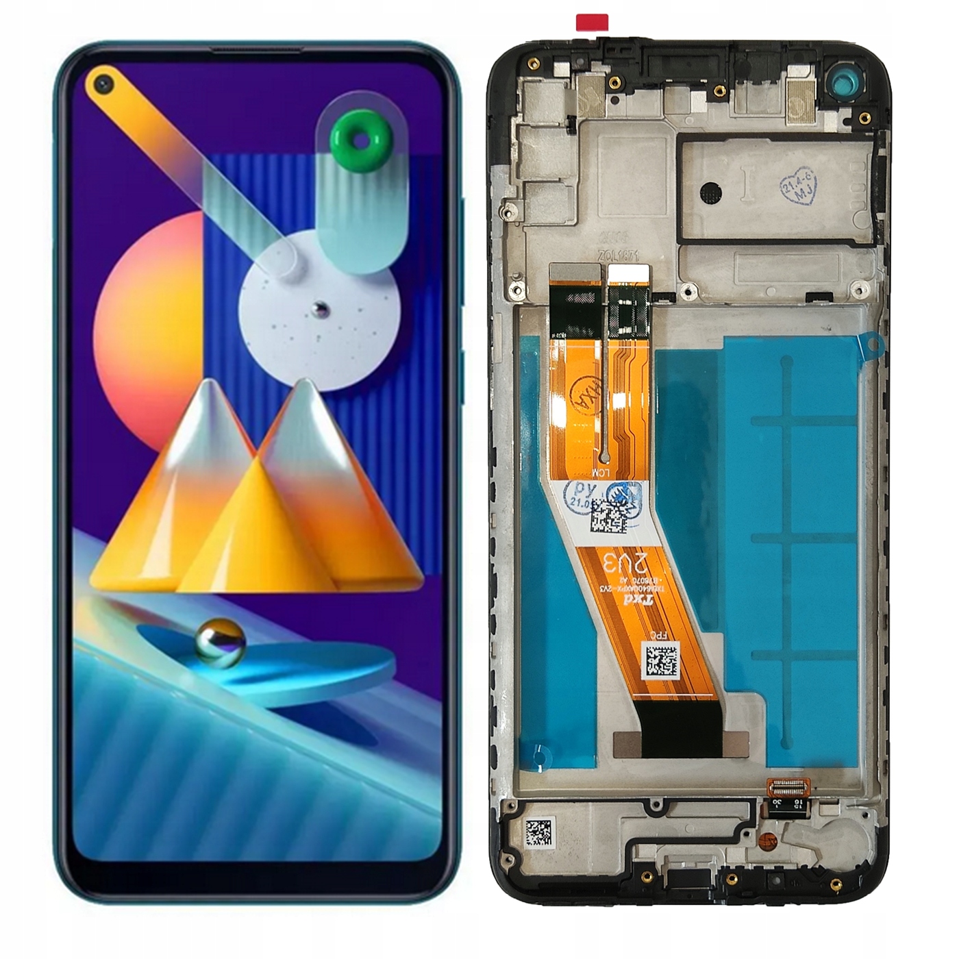 WYŚWIETLACZ EKRAN LCD DO SAMSUNG M11 RAMKA