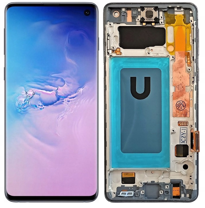 WYŚWIETLACZ EKRAN LCD DO TELEFONU SAMSUNG GALAXY S10 INCELL RAMKA CZARNA