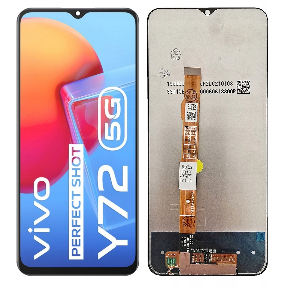 WYŚWIETLACZ EKRAN LCD DO VIVO Y72 5G