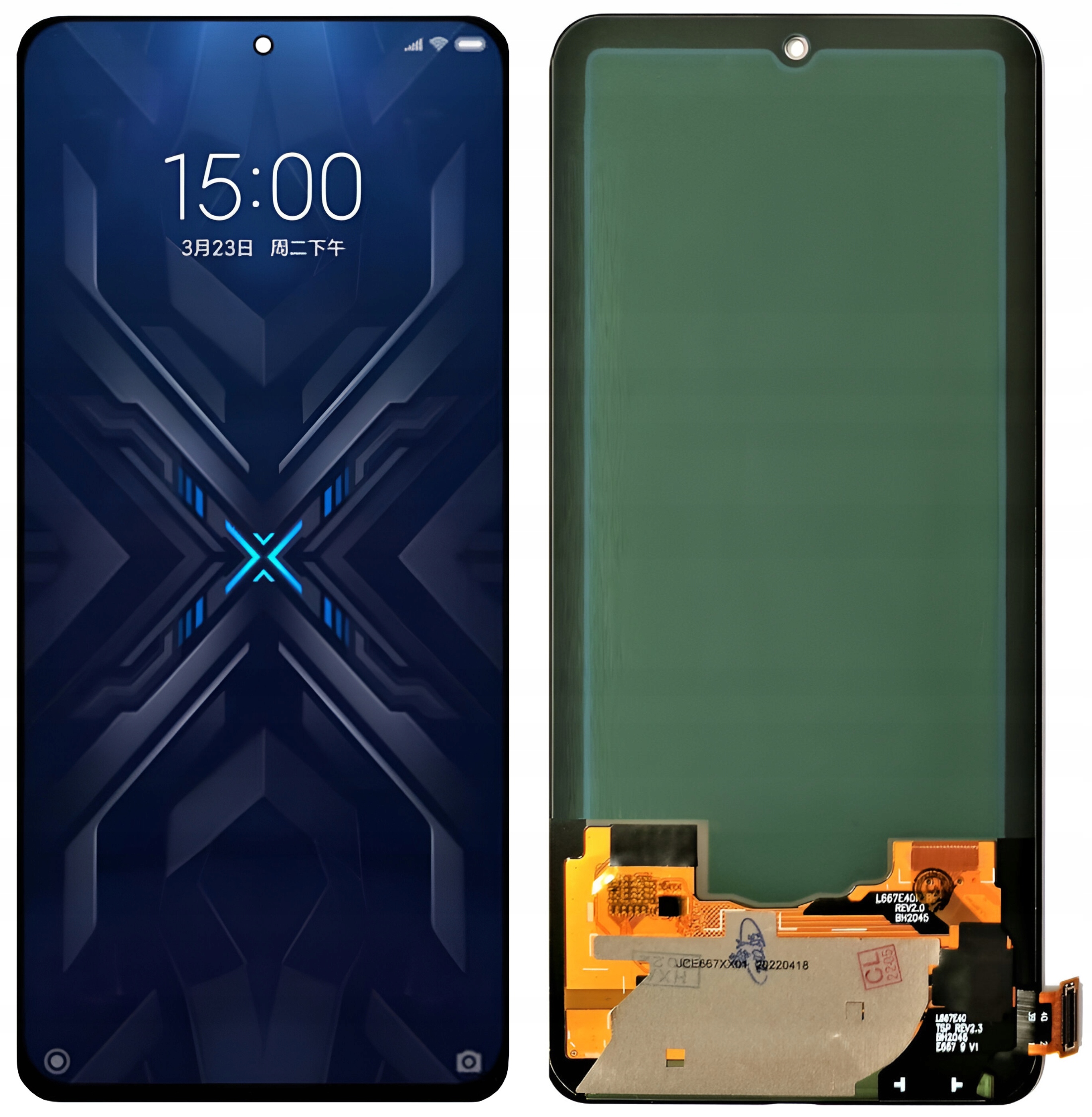 WYŚWIETLACZ EKRAN LCD DO XIAOMI BLACK SHARK 4 / 4 PRO OLED