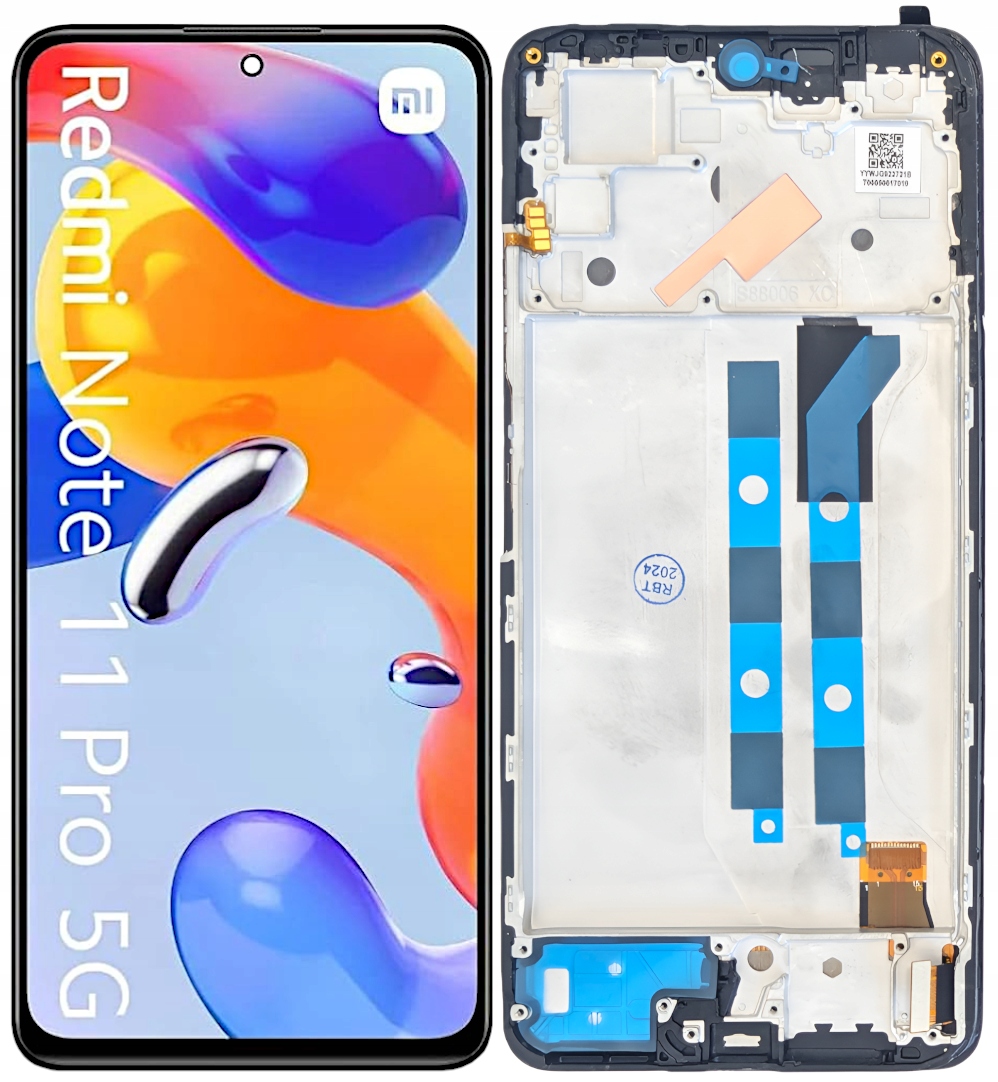 WYŚWIETLACZ EKRAN LCD DO XIAOMI REDMI NOTE 11 PRO 5G OLED RAMKA